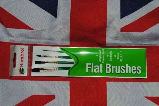 Humbrol AG4302  Flat Brushes